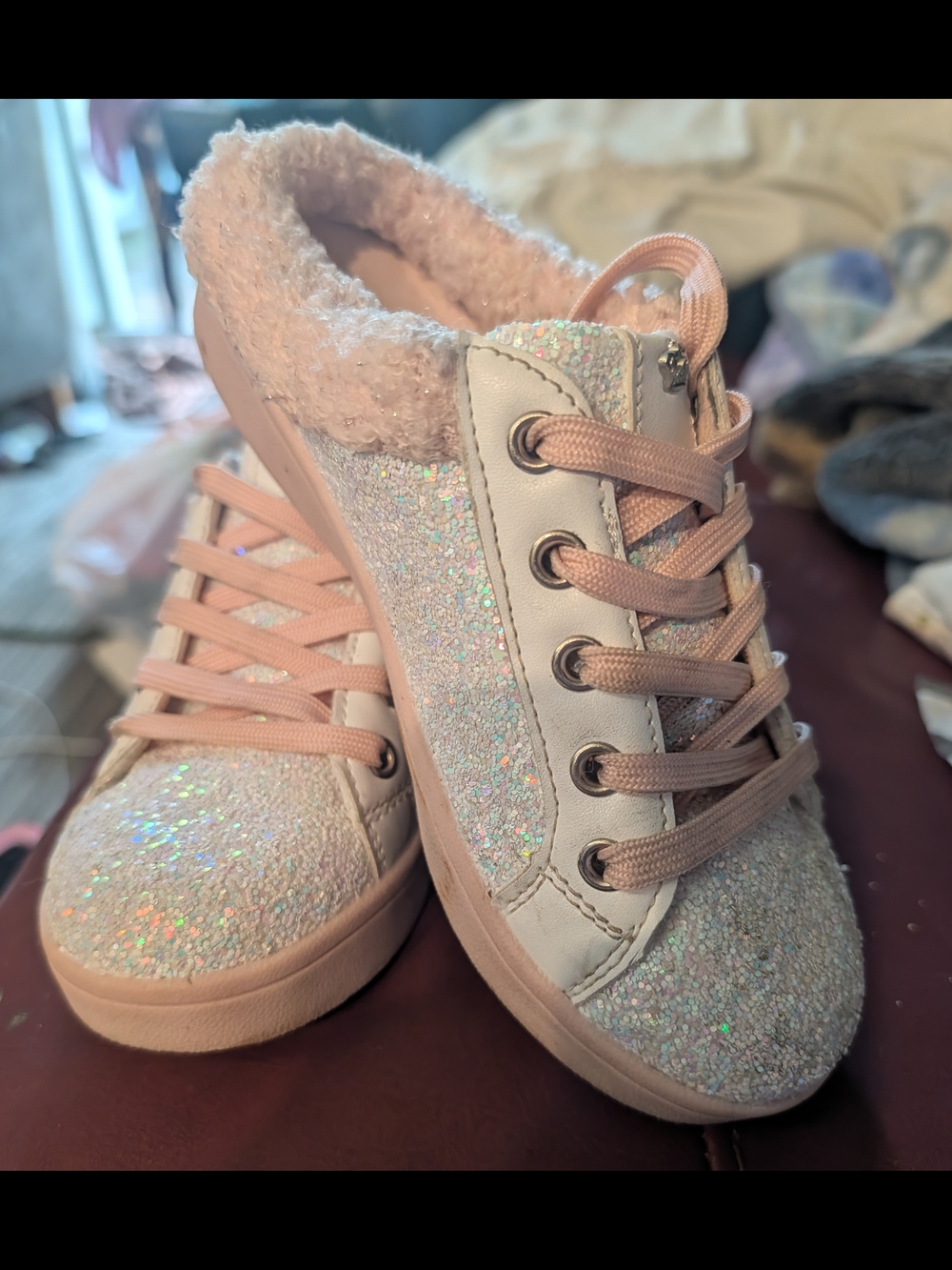 Juicy Couture Blush Pink Logo-Embossed Soles
